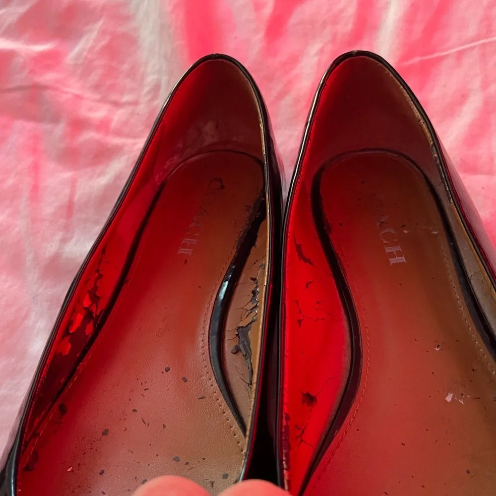 Black coach flats - Picture 8 of 8